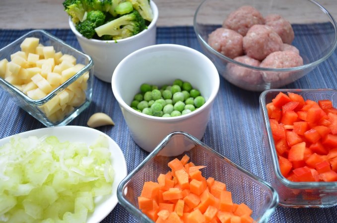 Produkte für die Suppe
