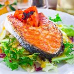 Lachs im Ofen gebacken