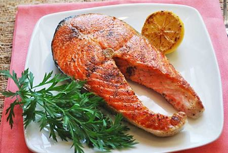 Lachs im Ofenrezept mit Foto