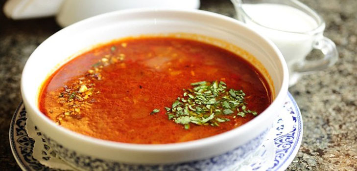 Suppe-Harcho - Rezept mit Huhn