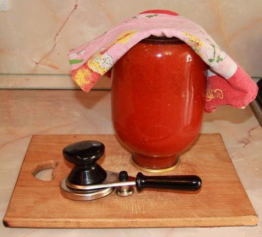 Tomatensaft für den Winter