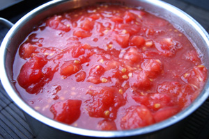 Tomatensaft für den Winter