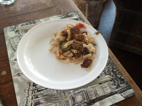 Schmackhafte gedämpfte Zucchini - Rezept