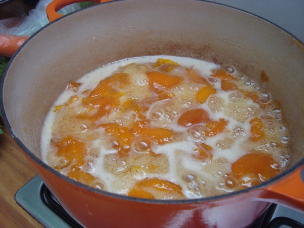 Aprikosenmarmelade - königliches Rezept