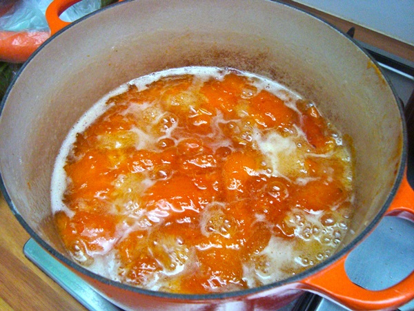Aprikosenmarmelade - königliches Rezept