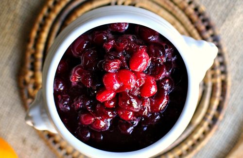 Cranberry Marmelade mit Ingwer