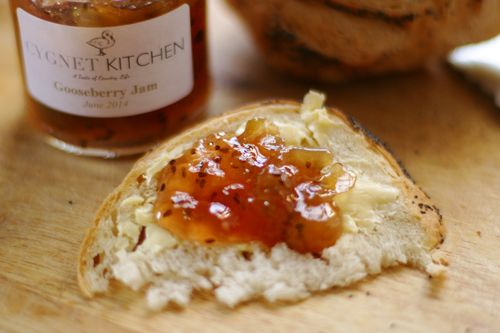 Einfache Marmelade aus Stachelbeere