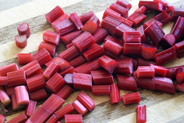 Marmelade aus dem Rhabarber