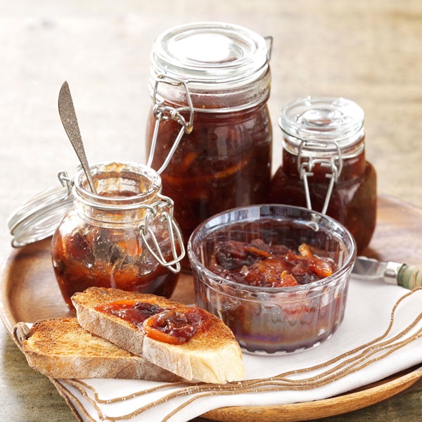 Marmelade aus dem Rhabarber