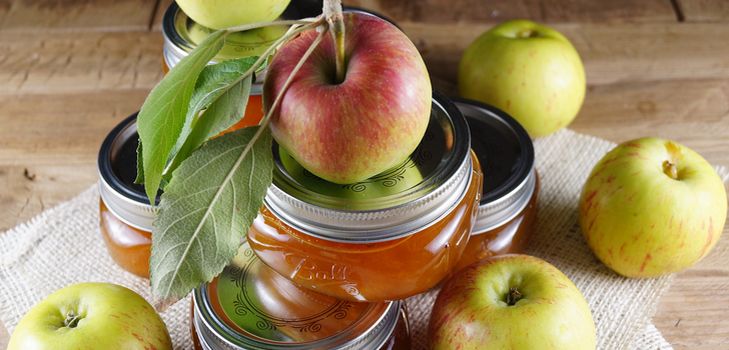 Rezepte von Marmelade aus Äpfeln
