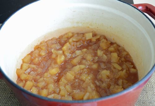 Aromatische Marmelade aus Äpfeln mit Zimt