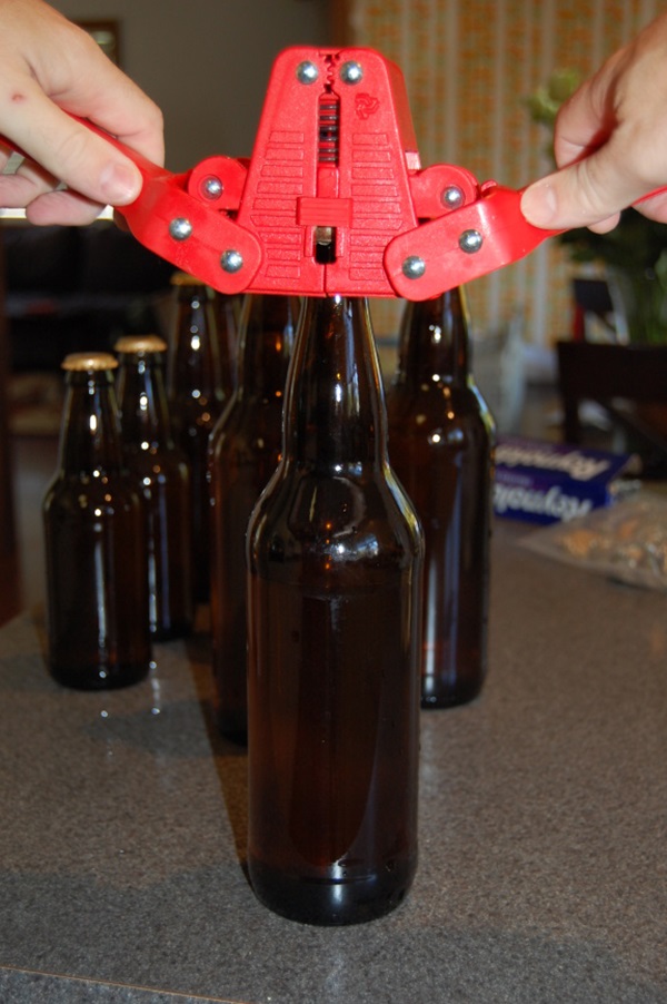 Hausgemachter Wein aus Äpfeln