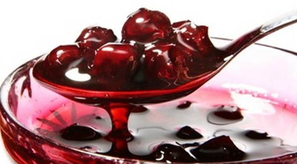 Kirsche im Winter - Rezepte - Marmelade mit Samen und ohne Samen, Fünf-Minuten-Briefings, Marmelade, Gelee ohne Gelatine, Kirschkompott