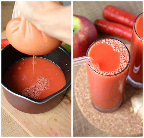 Wie man Apfelsaft für den Winter vorbereitet