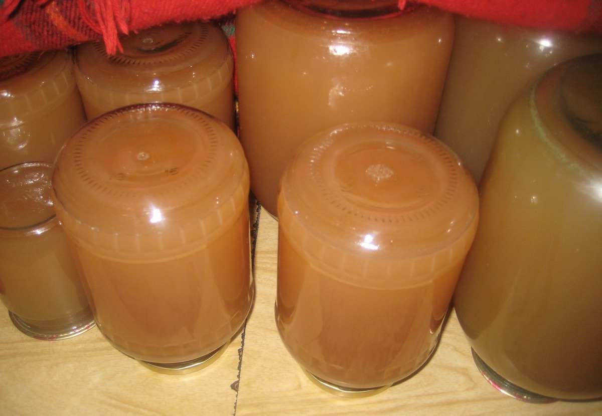 Apfelsaft für den Winter