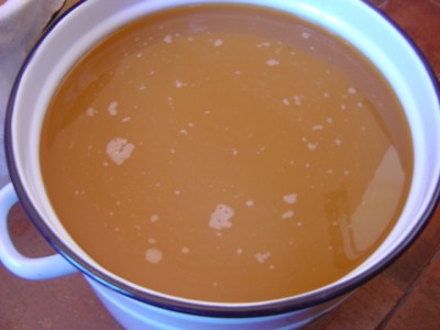 Apfelsaft für den Winter