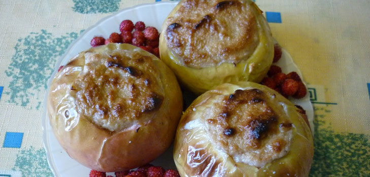 Bratäpfel in der Mikrowelle - lecker und nützlich!