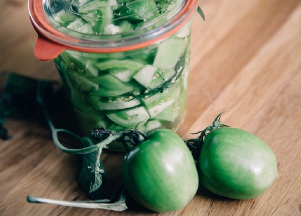 Grüne Tomaten, Rezepte für den Winter. Grüne Tomaten kochen - eingelegt, eingelegt, koreanisch