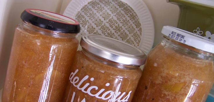 Jelly von feijoa für den Winter, ein Rezept mit einem Foto