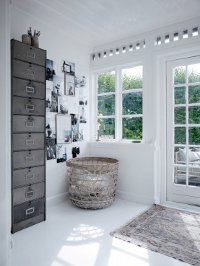 Interieur in weißer Farbe