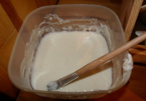 Wie man eine Mehlpaste kocht?
