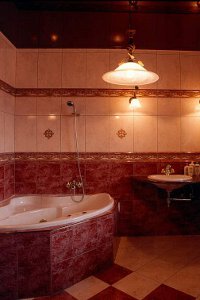 Spanndecke im Badezimmer