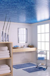 Spanndecke im Badezimmer