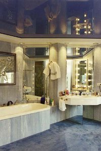 Spanndecke im Badezimmer