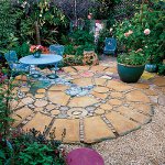 Patio im Ferienhaus