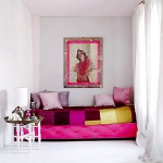 Pink im Innenraum