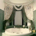 Vorhänge für das Badezimmer