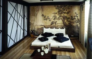 Schlafzimmer im japanischen Stil