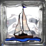 Glasfliesen im Innenraum