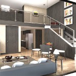 Loft-Stil im Innenraum