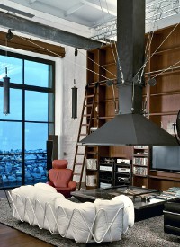 Loft-Stil im Innenraum