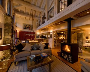 Stil Chalets im Innenraum