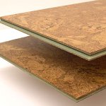Korkbodeninstallation