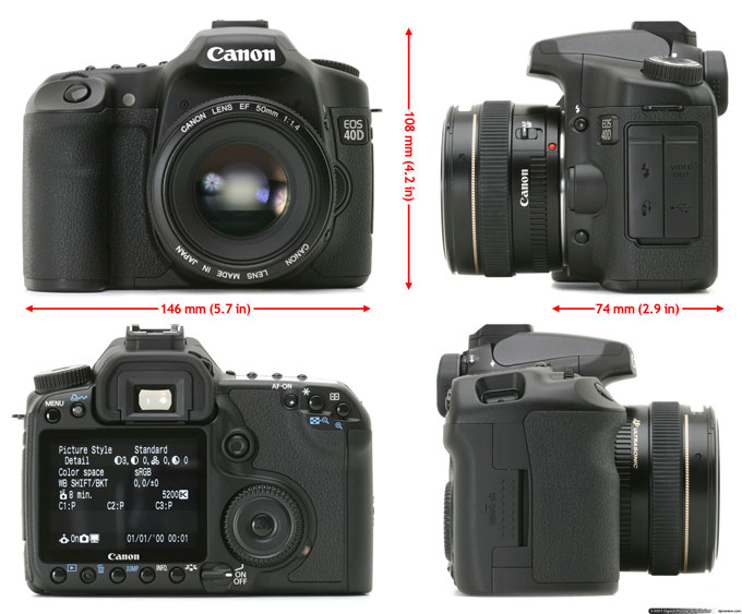 Canon EOS 40D Digitalkamera