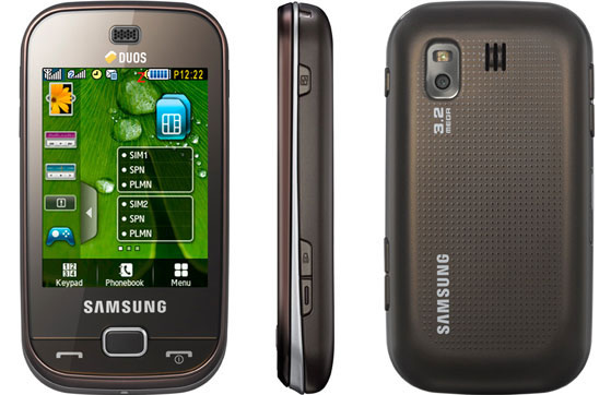 Samsung B5722 Duos Mobiltelefon