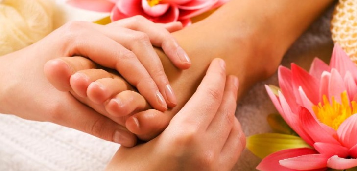 Fußmassage zu Hause