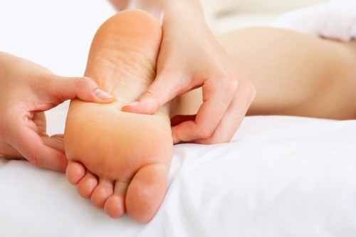 Fußmassage zu Hause