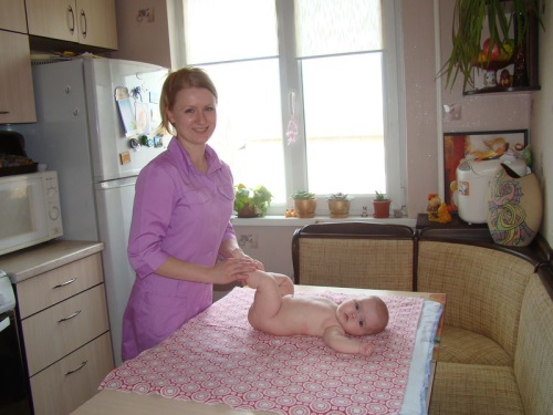 Massage mit Hypertonie