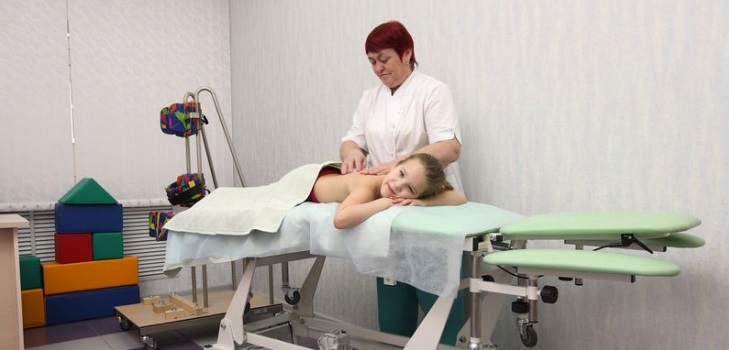 Massage der Kragenzone