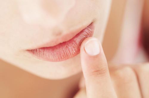 Warum die Lippen blau sind