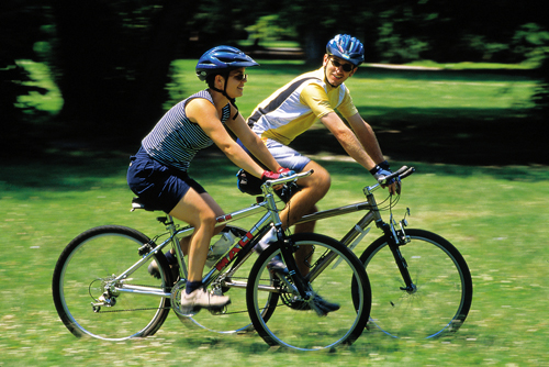 Wie viele Kalorien werden verbrannt, wenn Sie Fahrrad fahren