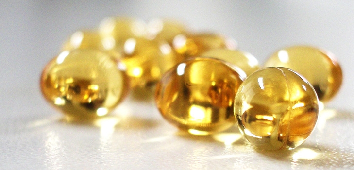 Vitamin E in Gesichts- und Haarkapseln