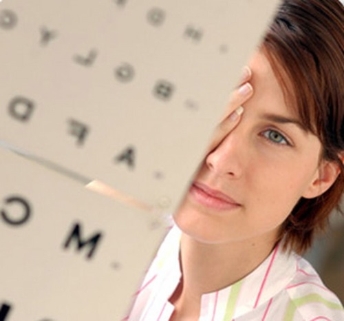 Gebühr für die Augen
